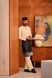 Baju Melayu Teluk Belanga Modern Smart Fit - Tender Yellow