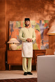 Baju Melayu Teluk Belanga Modern Smart Fit - Pastel Green