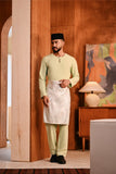 Baju Melayu Teluk Belanga Modern Smart Fit - Pastel Green