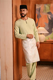 Baju Melayu Teluk Belanga Modern Smart Fit - Pastel Green