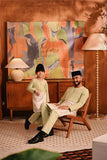 Baju Melayu Teluk Belanga Modern Smart Fit - Pastel Green