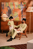 Baju Melayu Teluk Belanga Modern Smart Fit - Pastel Green