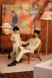 Baju Melayu Teluk Belanga Modern Smart Fit - Pastel Green