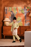 Baju Melayu Kids Teluk Belanga Modern Smart Fit - Pastel Green