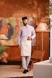 Baju Melayu Teluk Belanga Deluxe Smart Fit - Light Lavender