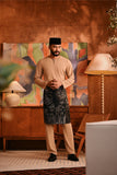 Baju Melayu Teluk Belanga Deluxe Smart Fit - Cuban Sand