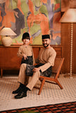 Baju Melayu Teluk Belanga Deluxe Smart Fit - Cuban Sand