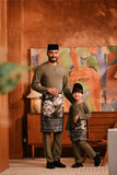 Baju Melayu Teluk Belanga Deluxe Smart Fit - Teak