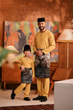 Baju Melayu Teluk Belanga Deluxe Smart Fit - Misted Yellow