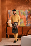 Baju Melayu Teluk Belanga Deluxe Smart Fit - Misted Yellow