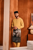 Baju Melayu Teluk Belanga Deluxe Smart Fit - Misted Yellow