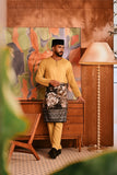 Baju Melayu Teluk Belanga Deluxe Smart Fit - Misted Yellow