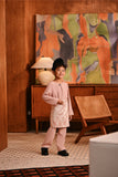 Baju Melayu Kids Teluk Belanga Deluxe Smart Fit - Blush