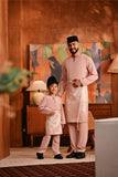 Baju Melayu Teluk Belanga Deluxe Smart Fit - Blush