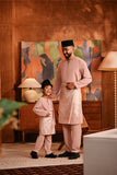 Baju Melayu Teluk Belanga Deluxe Smart Fit - Blush