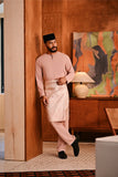 Baju Melayu Teluk Belanga Deluxe Smart Fit - Blush