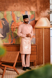 Baju Melayu Teluk Belanga Deluxe Smart Fit - Blush