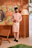 Baju Melayu Teluk Belanga Deluxe Smart Fit - Blush