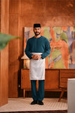 Baju Melayu Teluk Belanga Deluxe Smart Fit - Deep Teal