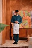 Baju Melayu Teluk Belanga Deluxe Smart Fit - Deep Teal