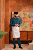 Baju Melayu Teluk Belanga Deluxe Smart Fit - Deep Teal