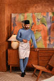 Baju Melayu Teluk Belanga Deluxe Smart Fit - Deep Water