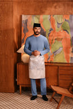 Baju Melayu Teluk Belanga Deluxe Smart Fit - Deep Water