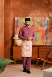 Baju Melayu Teluk Belanga Deluxe Smart Fit - Violet Quartz