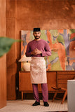 Baju Melayu Teluk Belanga Deluxe Smart Fit - Violet Quartz