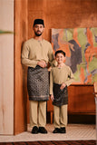 Baju Melayu Teluk Belanga Deluxe Smart Fit - Safari