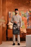 Baju Melayu Teluk Belanga Modern Smart Fit - Ashley Beige