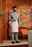 Baju Melayu Majestic Bespoke Fit - Ashley Blue