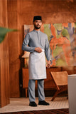 Baju Melayu Majestic Bespoke Fit - Ashley Blue