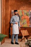 Baju Melayu Majestic Bespoke Fit - Ashley Blue