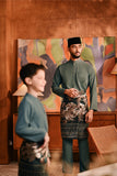 Baju Melayu Majestic Bespoke Fit - Stormy Sea