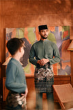 Baju Melayu Kids Majestic Bespoke Fit - Stormy Sea