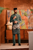 Baju Melayu Majestic Bespoke Fit - Stormy Sea