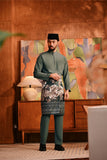 Baju Melayu Majestic Bespoke Fit - Stormy Sea