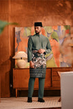 Baju Melayu Majestic Bespoke Fit - Stormy Sea