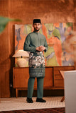 Baju Melayu Majestic Bespoke Fit - Stormy Sea