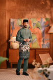 Baju Melayu Majestic Bespoke Fit - Stormy Sea