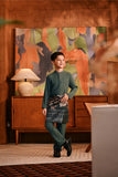 Baju Melayu Kids Majestic Bespoke Fit - Stormy Sea