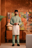 Baju Melayu Majestic Bespoke Fit - Green Bay