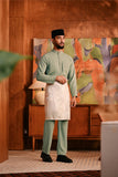 Baju Melayu Majestic Bespoke Fit - Green Bay