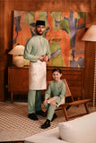 Baju Melayu Majestic Bespoke Fit - Green Bay