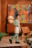 Baju Melayu Kids Majestic Bespoke Fit - Green Bay