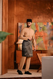 Baju Melayu Teluk Belanga Deluxe Smart Fit - Latte