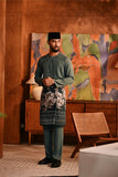 Baju Melayu Teluk Belanga Deluxe Smart Fit - Stormy Sea