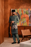 Baju Melayu Teluk Belanga Deluxe Smart Fit - Stormy Sea