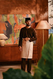 Baju Melayu Teluk Belanga Modern Smart Fit - Chesnut